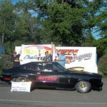 Fred Ebert on June 7, 2015, with his 1977 Ford Mustang,  “Fatsnake”